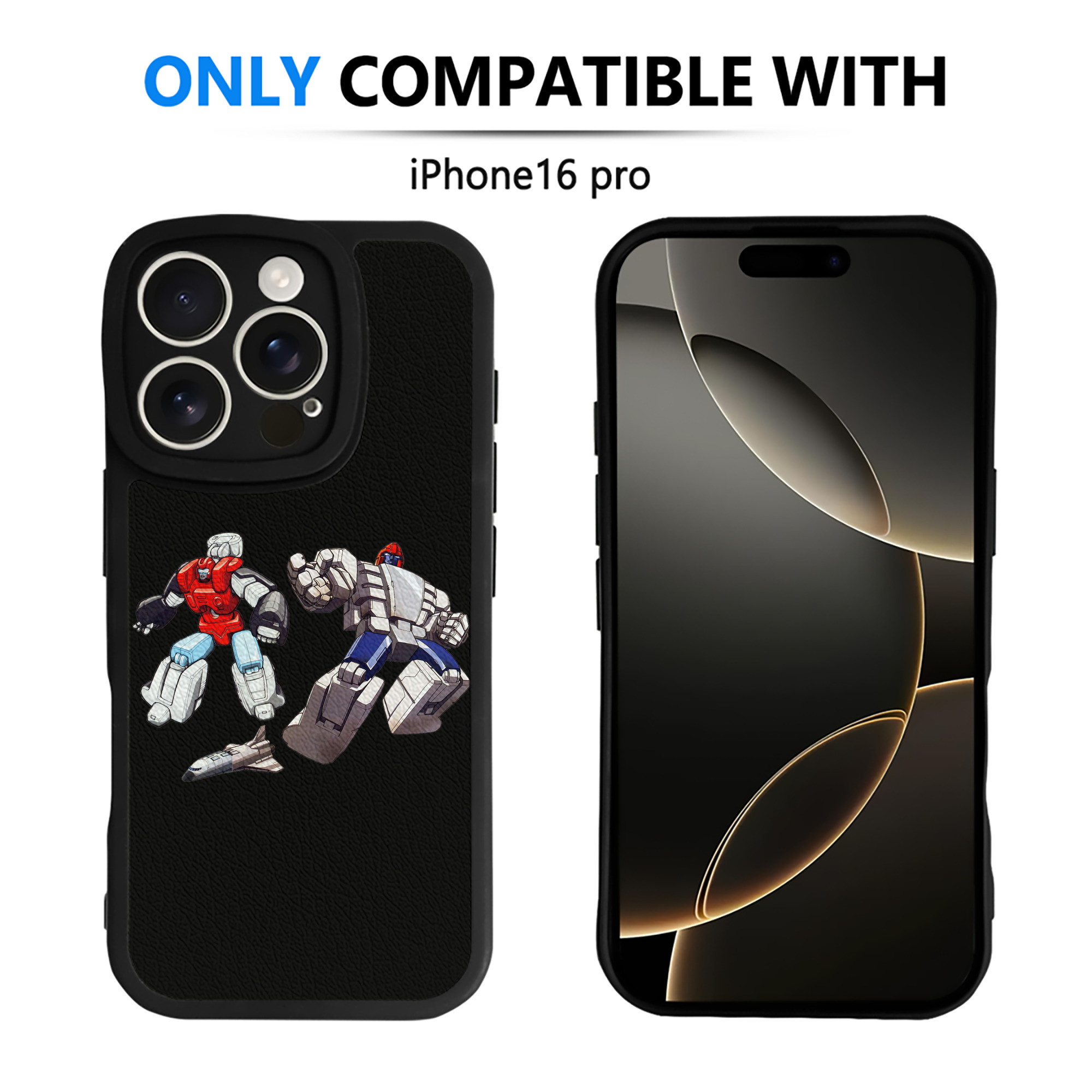 （画像用）  【iPhone 16シリーズ対応】シリコンスマホケース（レザー調） 材質：シリコン